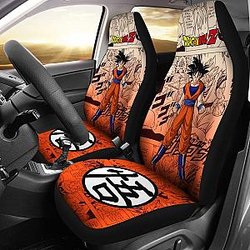 Son Goku Dragon Ball Z Car Seat Covers Manga Mixed Anime Universal Fit 194801 SC2712