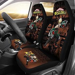 Bakugou Katsuki My Hero Academia Car Seat Covers Anime Mixed Manga Universal Fit 194801 SC2712