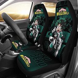 Izuku Midoriya Deku My Hero Academia Car Seat Covers Manga Mixed Anime Universal Fit 194801 SC2712