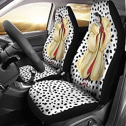 Cruella De Vil 101 Dalmatians Car Seat Covers Universal Fit 194801 SC2712