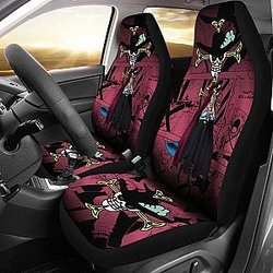 Dracule Mihawk One Piece Car Seat Covers Anime Mixed Manga Universal Fit 194801 SC2712