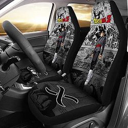 Goku Black Rose Characters Dragon Ball Z Car Seat Covers Manga Mixed Anime Universal Fit 194801 SC2712