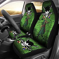 Roronoa Zoro One Piece Car Seat Covers Anime Mixed Manga Cool Universal Fit 194801 SC2712