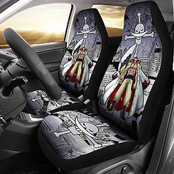 Edward Newgate Whitebeard One Piece Car Seat Covers Anime Mixed Manga Universal Fit 194801 SC2712