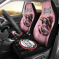 Demon Slayer Nezuko Uniform Car Seat Covers Anime Universal Fit 194801 SC2712