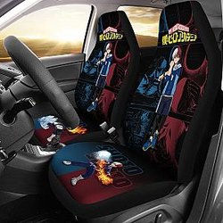 My Hero Academia Manga Mixed Anime Shoto Todoroki Car Seat Covers Universal Fit 194801 SC2712