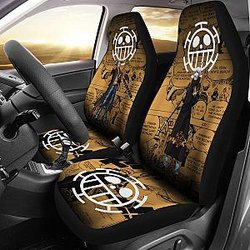 One Piece Manga Mixed Anime Law Car Seat Covers Universal Fit 194801 SC2712