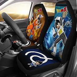 Dragon Ball Car Seat Covers Vegeta And Goku Fusion Dance Universal Fit 194801 SC2712