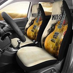 Kiss Car Seat Covers Guitar Rock Band Fan Universal Fit 194801 SC2712