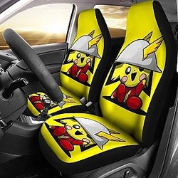 Pikathor Car Seat Covers Funny Pika And Thor Universal Fit 194801 SC2712