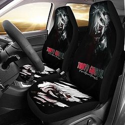 Ken Kaneki Tokyo Ghoul Car Seat Covers For Anime Fan Universal Fit 194801 SC2712