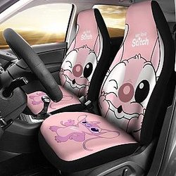 Angel Stitch Car Seat Covers We Love Stitch Universal Fit 194801 SC2712