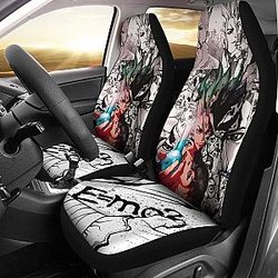 E=Mc2 Dr Stone Car Seat Covers Anime Fan Gift Universal Fit 194801 SC2712