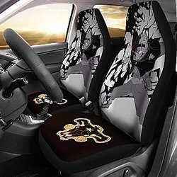 Demon Asta Black Clover Anime Car Seat Covers Fan Universal Fit 194801 SC2712