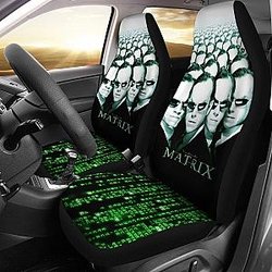 Funny Agent Smith The Matrix Car Seat Covers Universal Fit 194801 SC2712