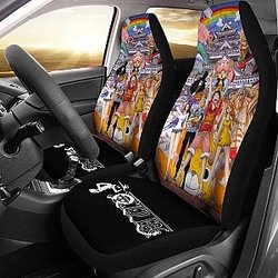 Wano Country Arc One Piece Anime Car Seat Covers Universal Fit 194801 SC2712