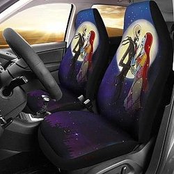 Nightmare Before Christmas Car Seat Covers Jack &amp; Sally 5 Universal Fit 194801 SC2712