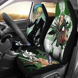 Sanji &amp; Zoro One Piece Anime Car Seat Covers Universal Fit 194801 SC2712