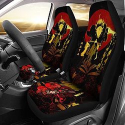 Black Clover Car Seat Covers Asta Black Clover Car Accessories Fan Gift Ci122203 SC2712