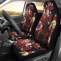 Kakegurui Friend Anime Fan Gift Car Seat Covers Universal Fit 210212 SC2712