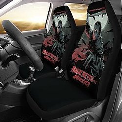 Friday The 13th Jason Voorhees Nothing This Evil Never Dies Car Seat Covers Universal Fit 103530 SC2712