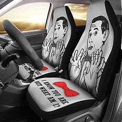 Movie Wee Pee Herman Car Seat Covers Amazing Gift Ideas Universal Fit 173905 SC2712