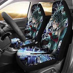 My Hero Academia Boku Art Car Seat Covers Manga Fan Gift H051520 Universal Fit 072323 SC2712