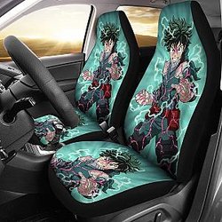 Boku Art My Hero Academia Car Seat Covers Manga Fan Gift H051520 Universal Fit 072323 SC2712