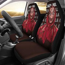 Art Money Heist La Casa De Papel Car Seat Covers Movie H051520 Universal Fit 072323 SC2712