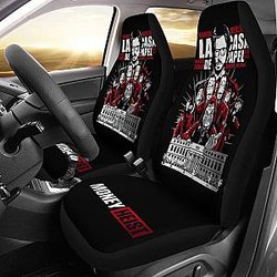 Money Heist La Casa De Papel Car Seat Covers Movie H051520 Universal Fit 072323 SC2712