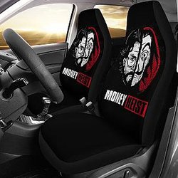 Professor Art Car Seat Covers Money Heist Movie Fan Gift H051520 Universal Fit 072323 SC2712