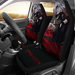 Ken Kaneki Fantasy Car Seat Covers Tokyo Ghoul Anime H051820 Universal Fit 072323 SC2712