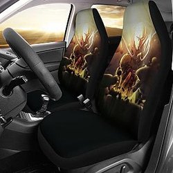 Saitama Car Seat Covers One Punch Man Manga Fan Gift H051820 Universal Fit 072323 SC2712