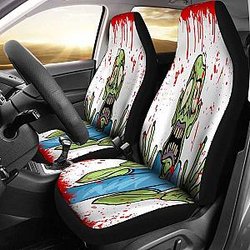 Zombie Art Car Seat Covers Amazing Gift Ideas T041520 Universal Fit 084218 SC2712