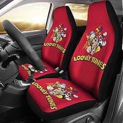 Looney Tunes Funny Car Seat Covers Cartoon Fan Gift H200212 Universal Fit 225311 SC2712