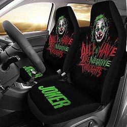 Joker Car Seat Covers Suicide Squad Movie Fan Gift H031020 Universal Fit 225311 SC2712