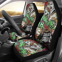 Joker Villains Car Seat Covers Suicide Squad Movie H031020 Universal Fit 225311 SC2712