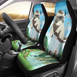 Avatar The Last Airbender Anime Car Seat Cover Avatar The Last Airbender Car Accessories Appa And Momo Flying Cute Ci121502 SC2712