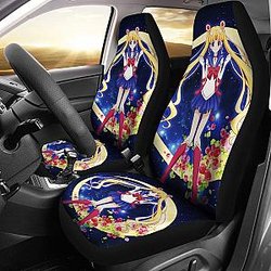 Usagi Tsukino Cute Car Seat Covers Sailor Moon Manga H031620 Universal Fit 225311 SC2712