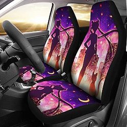 Usagi Tsukino &amp; Cat Car Seat Covers Sailor Moon Manga H031620 Universal Fit 225311 SC2712