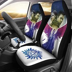 Dean And Sam Movie Supernatural Car Seat Covers H040320 Universal Fit 225311 SC2712