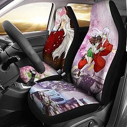 Anime Fan Inuyasha Pink Design Car Seat Covers Lt03 Universal Fit 225721 SC2712