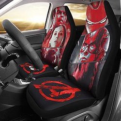 Avengers Endgame Hulk Black Widow Iron Man Captan Car Seat Covers Mn05 Universal Fit 225721 SC2712