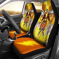 Billy Batson &amp; Captain Shazam Dc Comics Car Seat Covers Lt03 Universal Fit 225721 SC2712