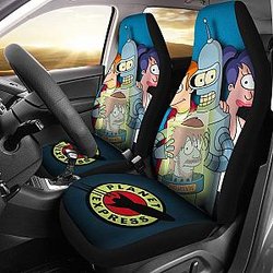 Bender With Head In A Jar Futurama Car Seat Covers Universal Fit 225721 SC2712