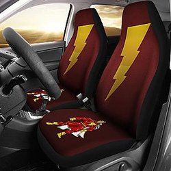 Captain Power Shazam Dc Comics Car Seat Covers Lt03 Universal Fit 225721 SC2712