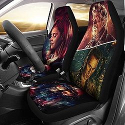 Clara Oswald War Doctor Ninth Doctor Who Car Seat Cover Fan Made Mn05 Universal Fit 225721 SC2712