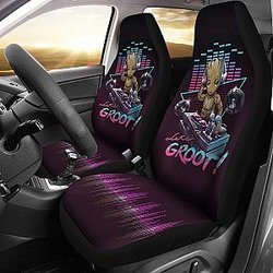 Dj Groot Let'S Groot Marvel Car Seat Covers Lt03 Universal Fit 225721 SC2712