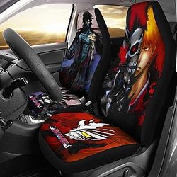 Final Getsuga Tenshou Kurosaki Ichigo Bleach Car Seat Covers Lt04 Universal Fit 225721 SC2712