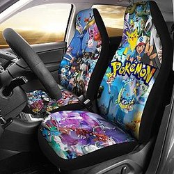 Fan Pokemon Full Character Car Seat Covers Lt03 Universal Fit 225721 SC2712